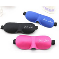 3D Polyester Cotton Contoured Sleep Mask